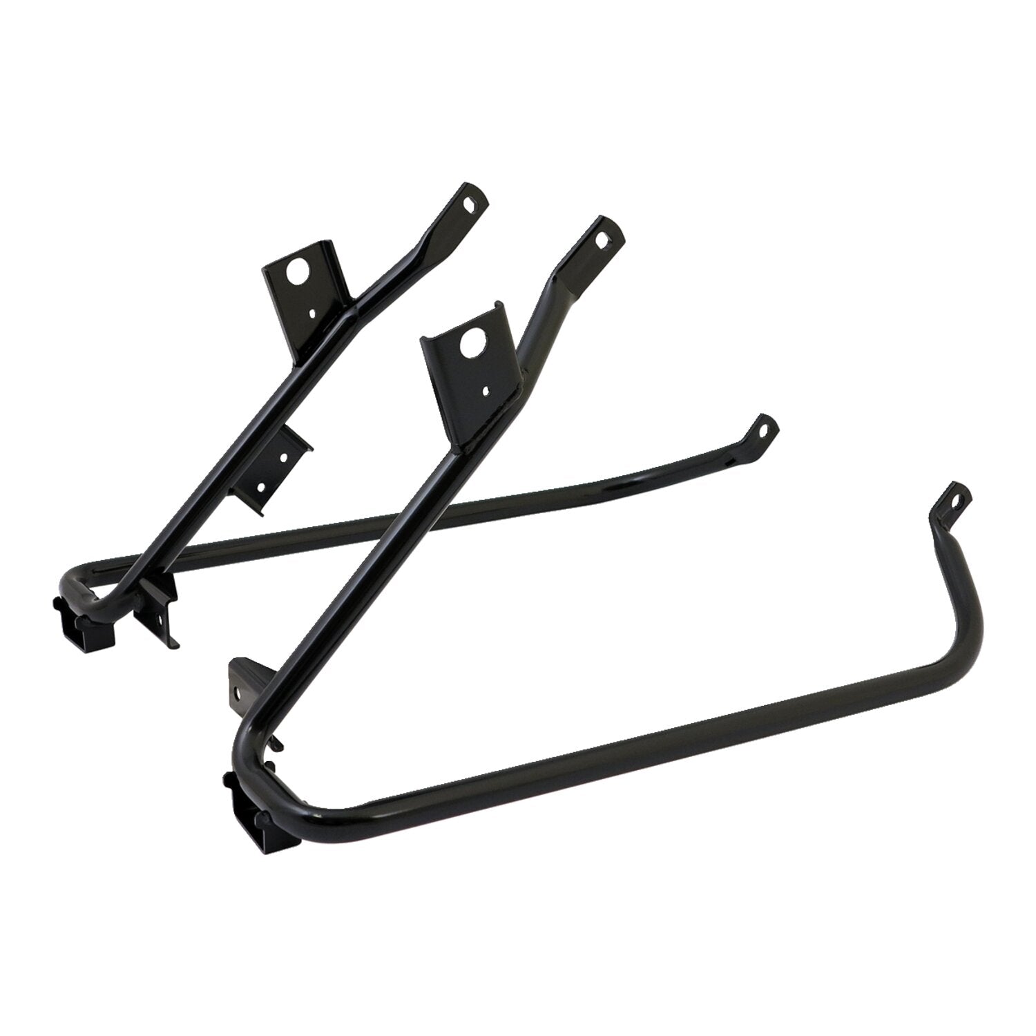 MCS Saddlebag support bracket set - Black