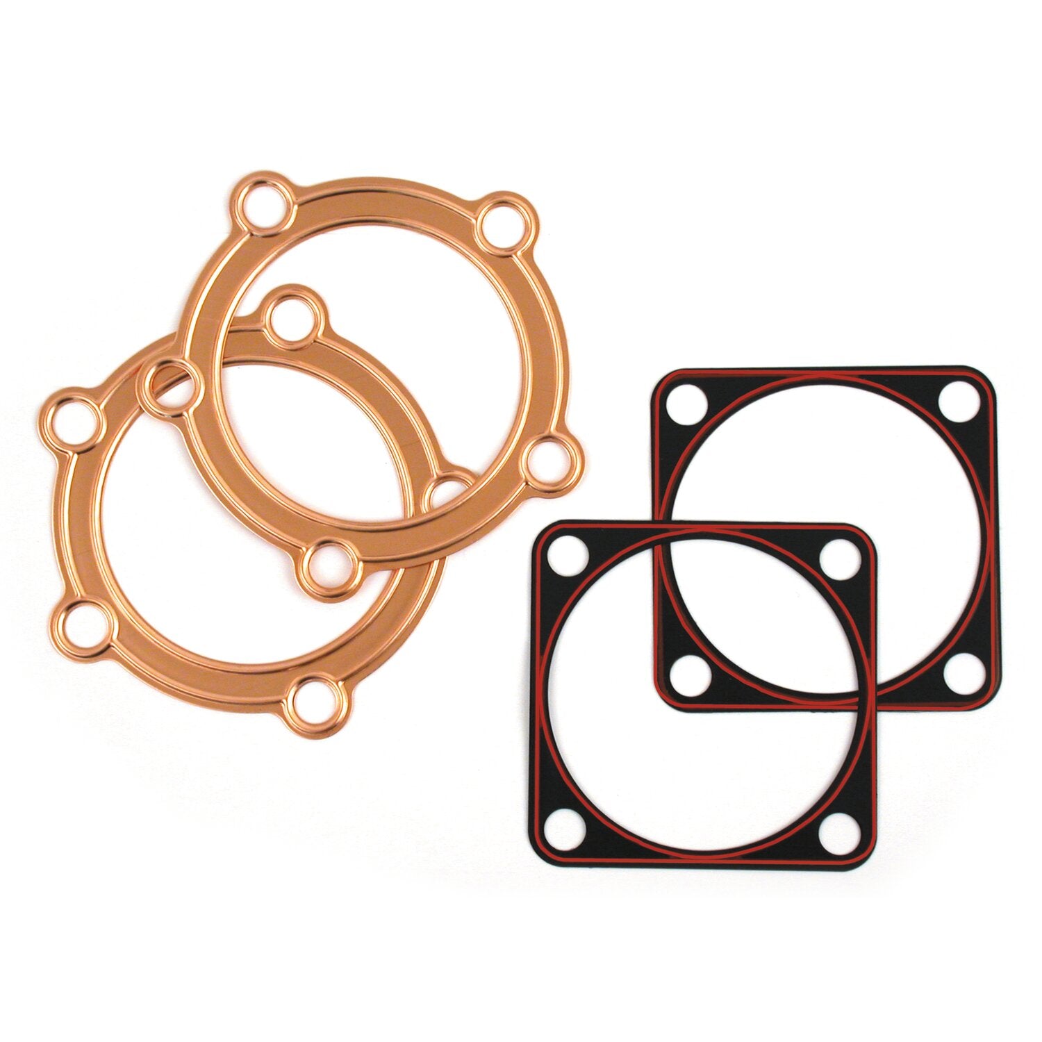 James Gaskets James Knuckle head & base gasket kit - Copper/RCM