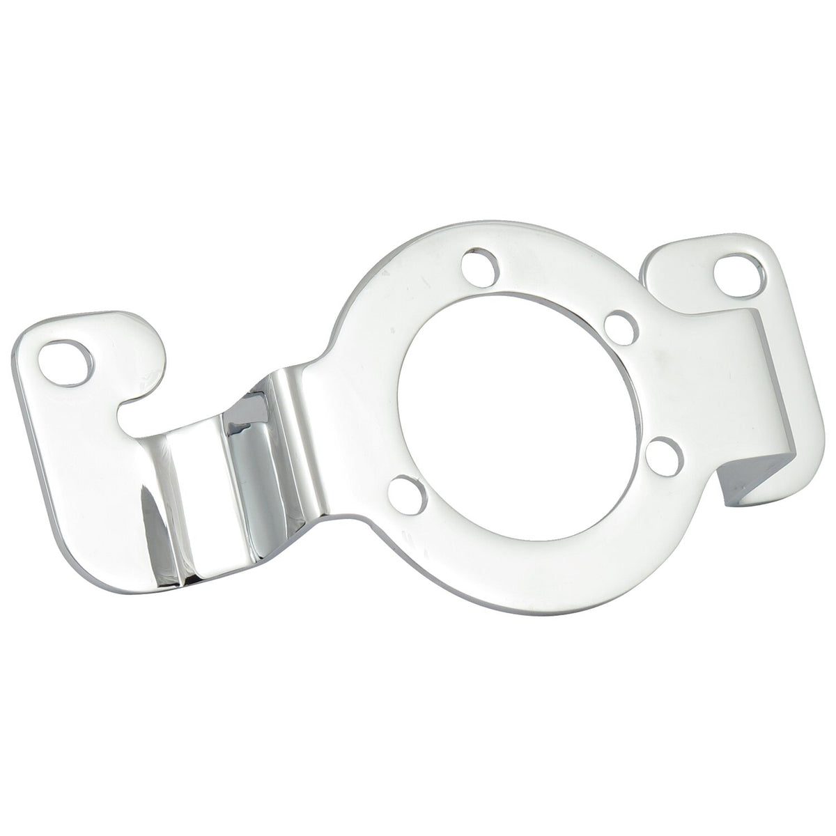 MCS Air cleaner adapter bracket - Chrome