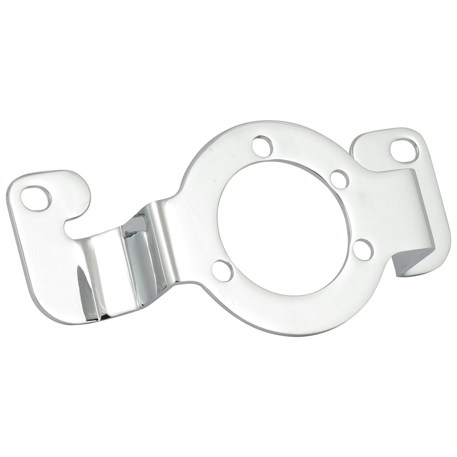 MCS Air cleaner adapter bracket - Chrome