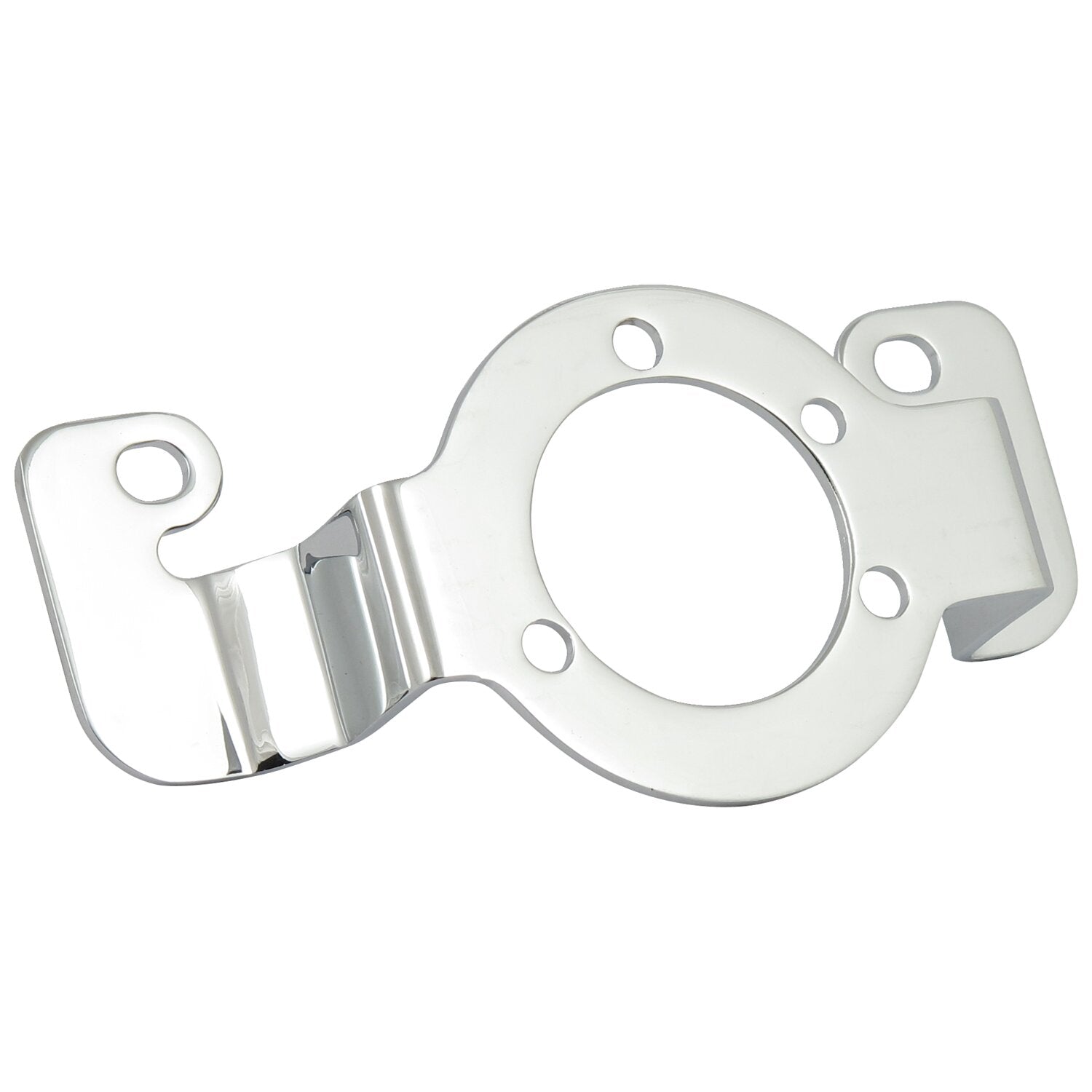 MCS Air cleaner adapter bracket - Chrome
