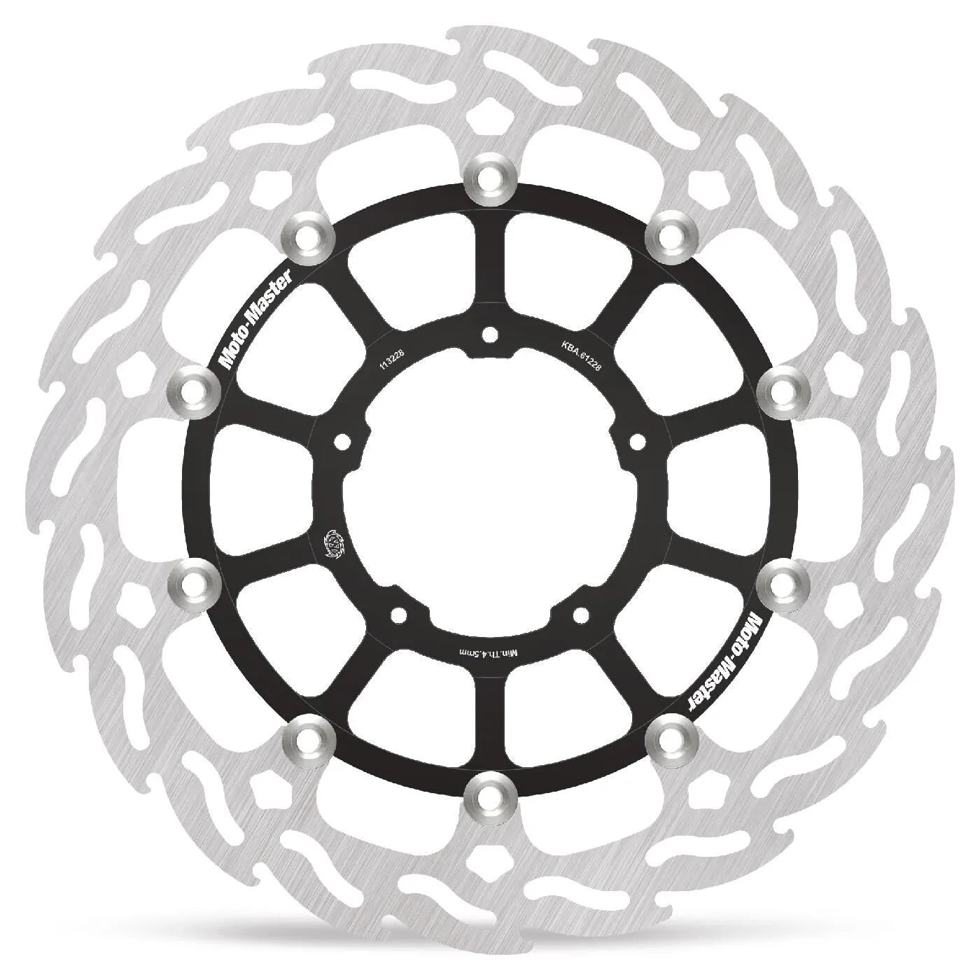 Moto-master Flame Series Floating Brake Rotor - 330mm - Front