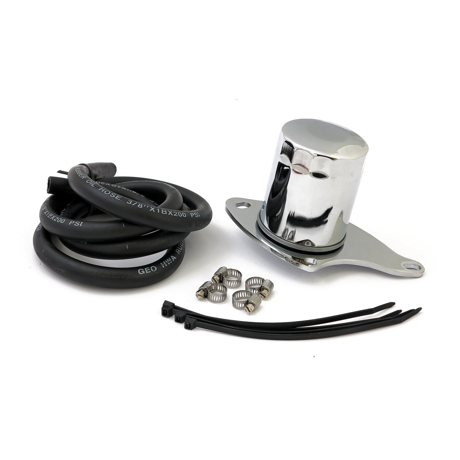 MCS XL Sportster oil filter kit - Chrome