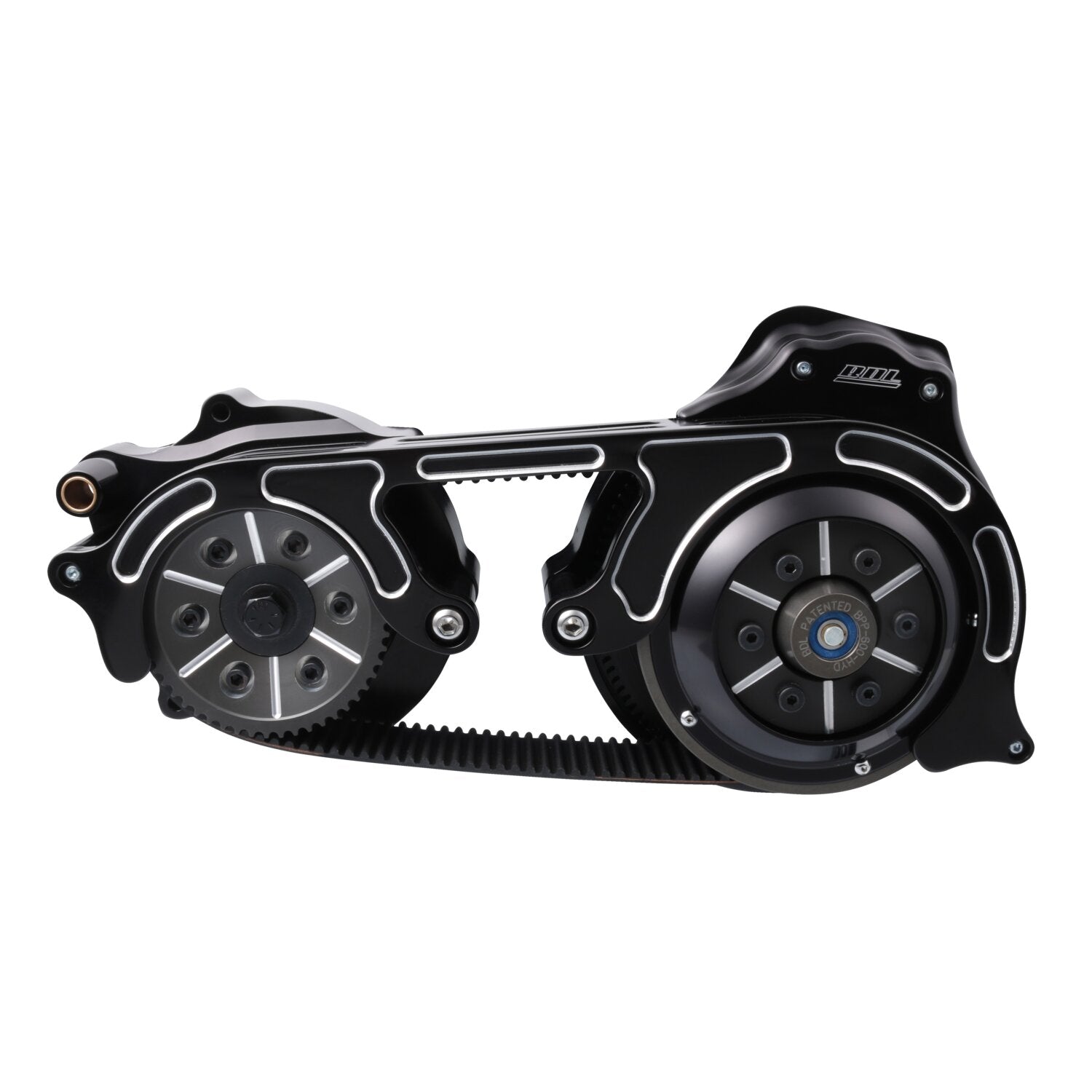 Belt Drives Ltd. TC2P series 2" 8mm belt drive kit - Black
