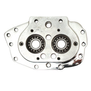 JIMS billet transmission trapdoor - With bearings - Polished
