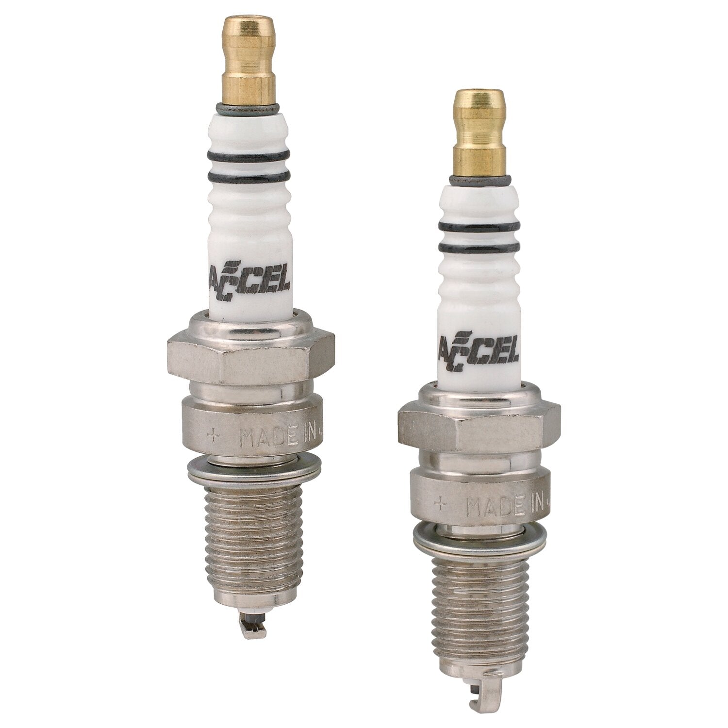 Accel U-groove spark plugs