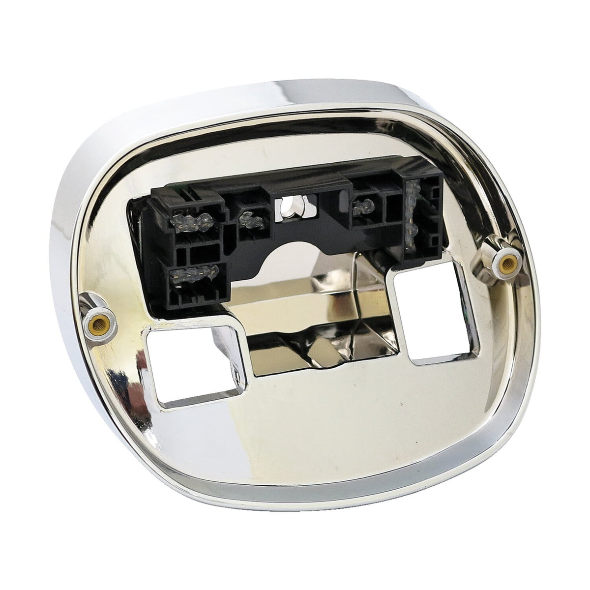 MCS 99-up taillight base - Chrome