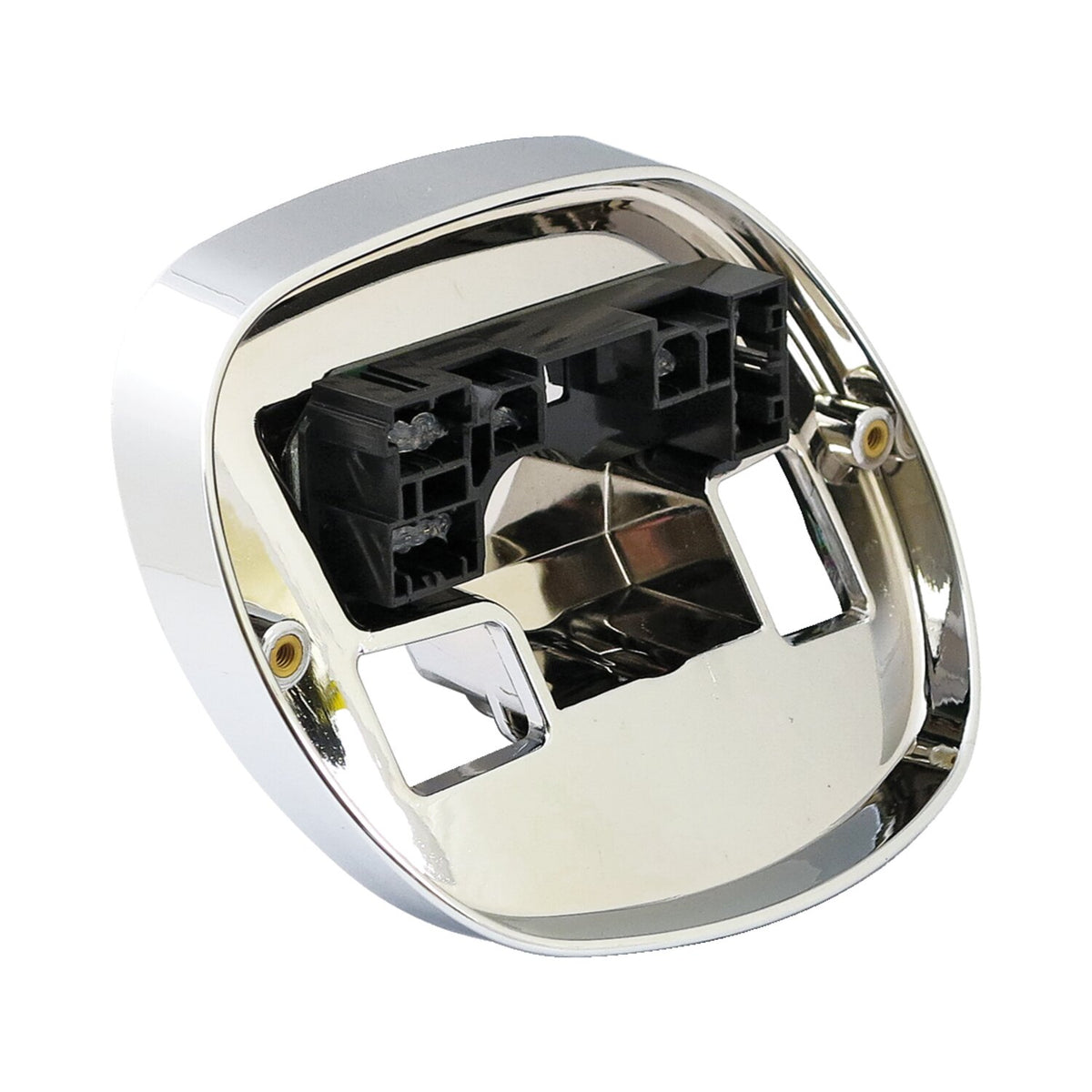 MCS 99-up taillight base - Chrome
