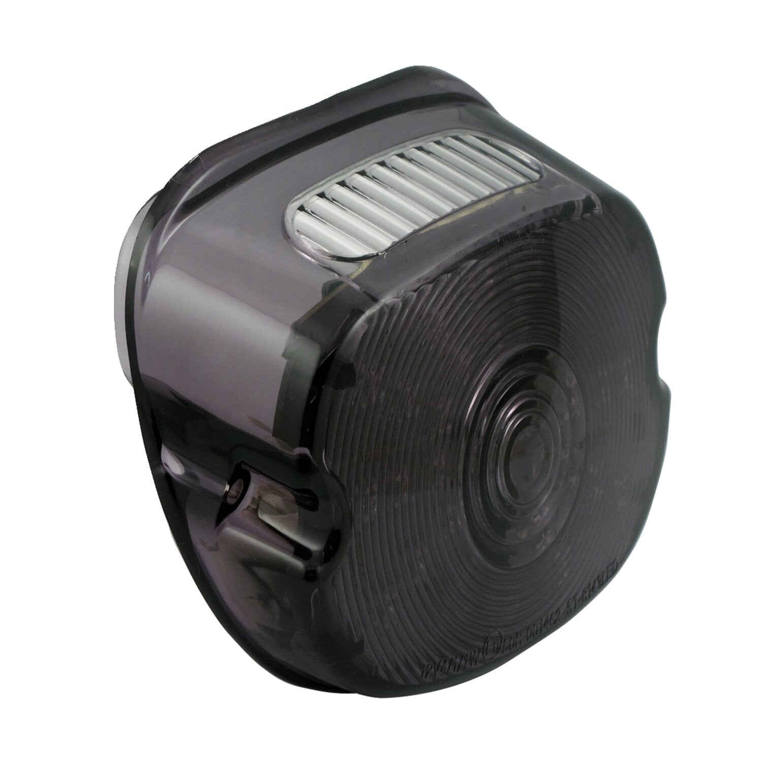 MCS Laydown LED taillight lens assembly - Smoke lens
