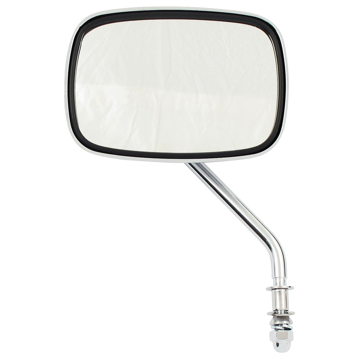 MCS Late OEM style mirror short stem left side - Chrome