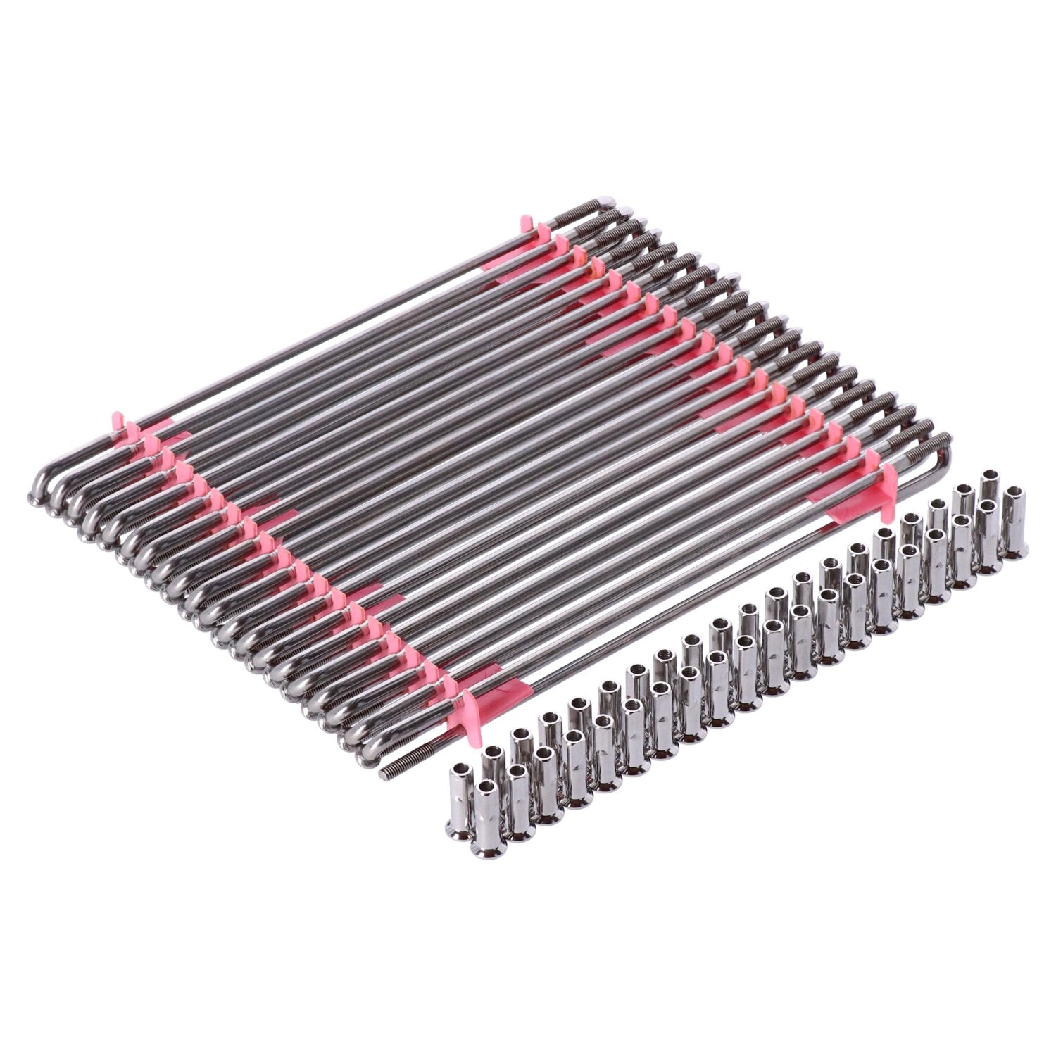 MCS Spoke set 19" 220mm - Stainless