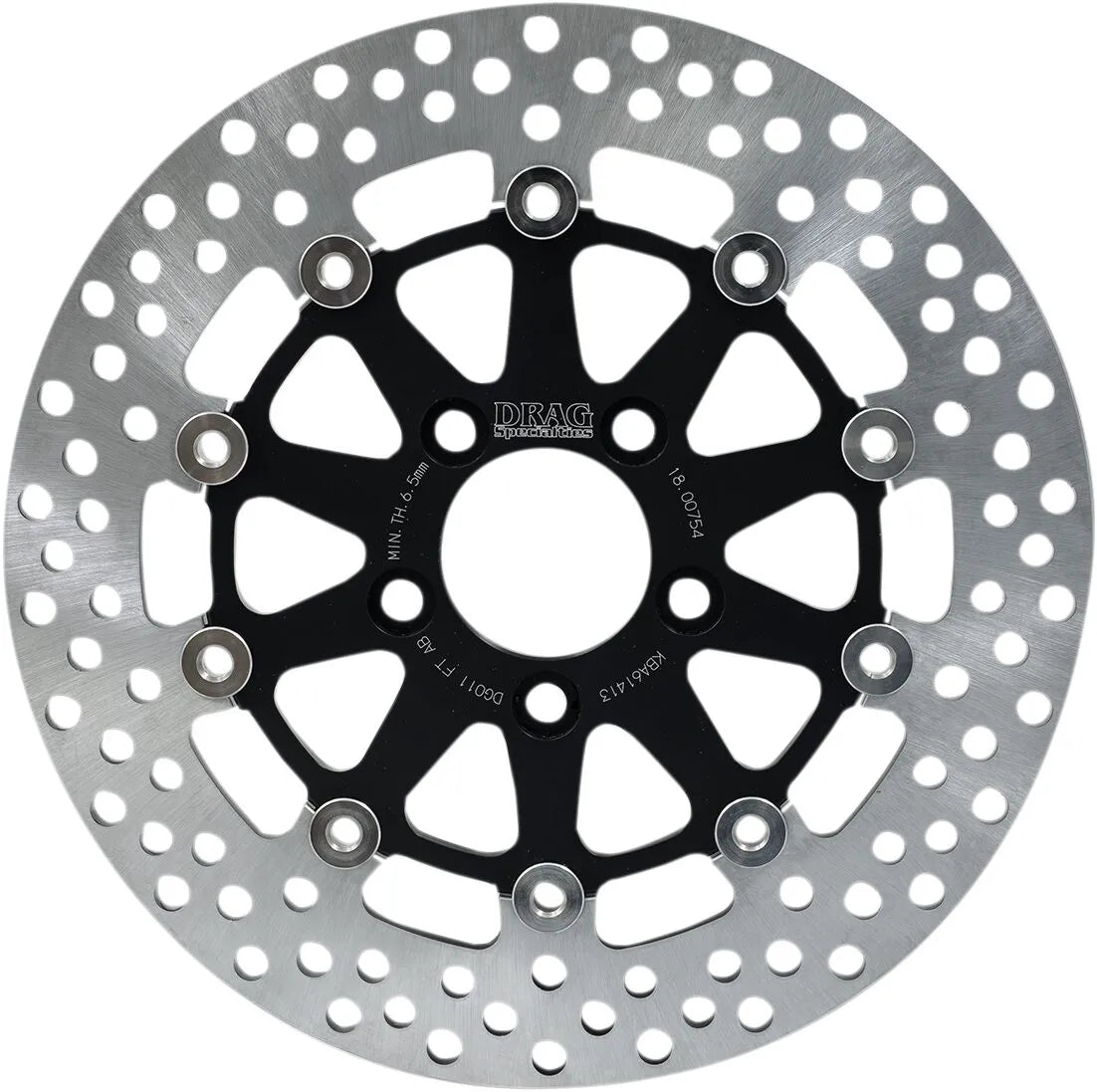 Drag Specialties FT Serie Bremsscheibe 11.8" Edelstahl - Vorne
