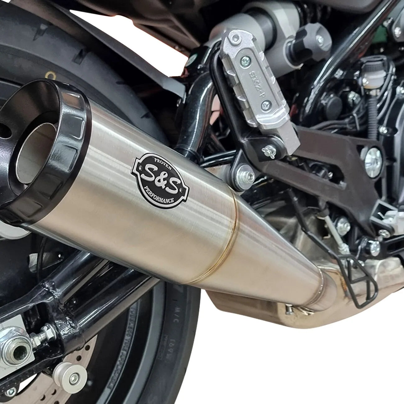 S&S Cycle Grand National Slip-On Schalldämpfer