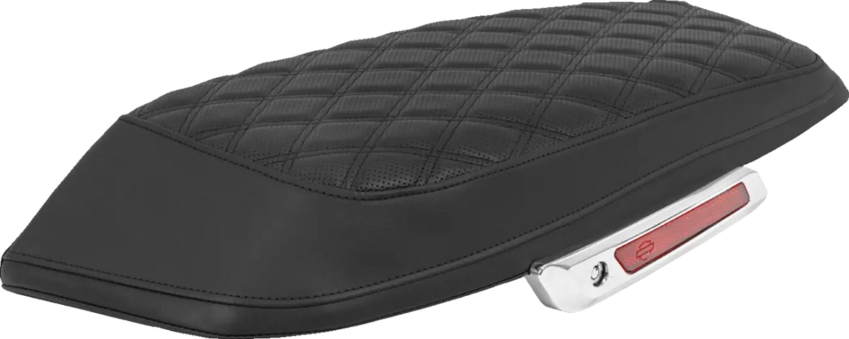 Saddlemen RoadSofa Lattice Stitched Black Saddlebag Lid Covers