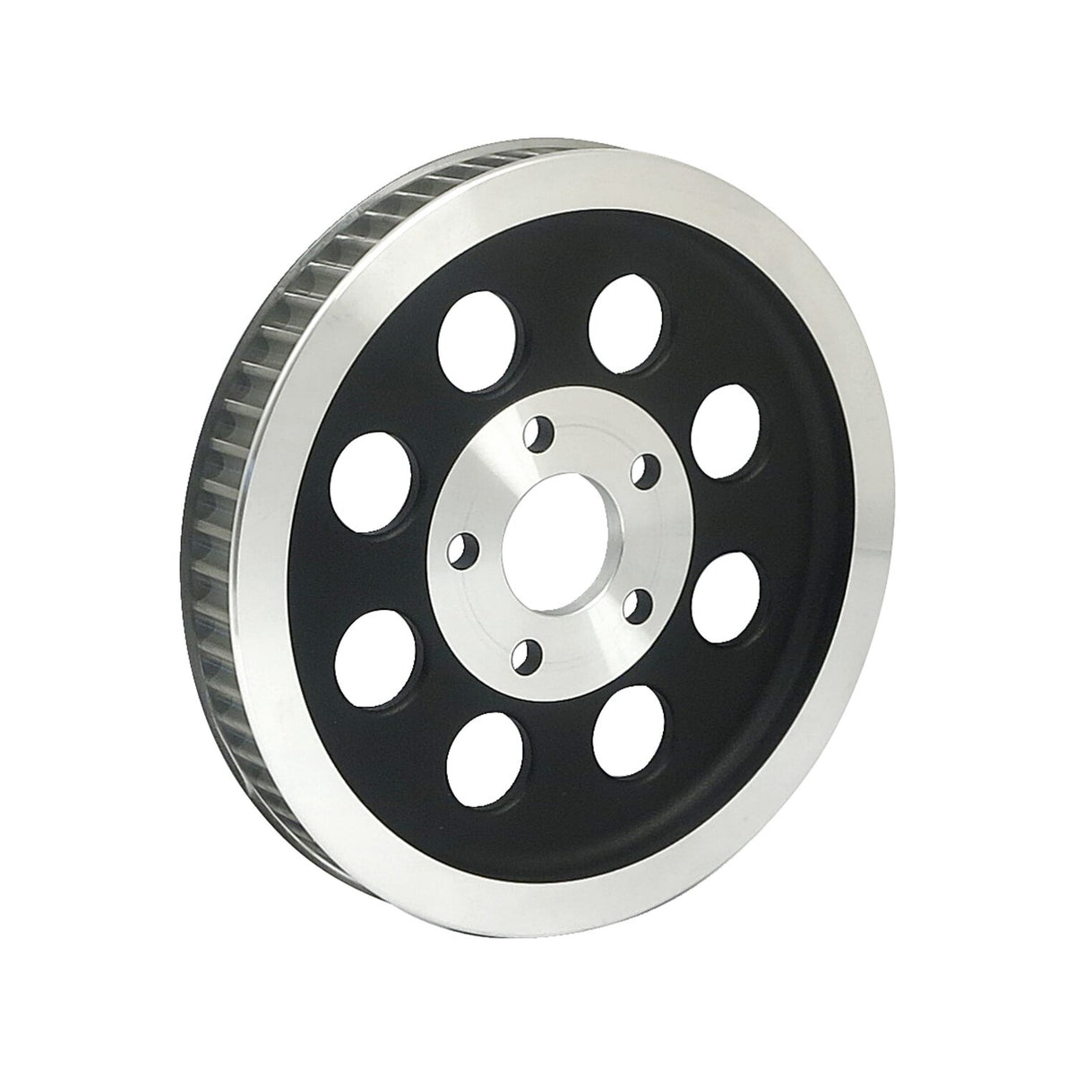 MCS Reproduction OEM style wheel pulley 61t 1-1/8" belt - Black