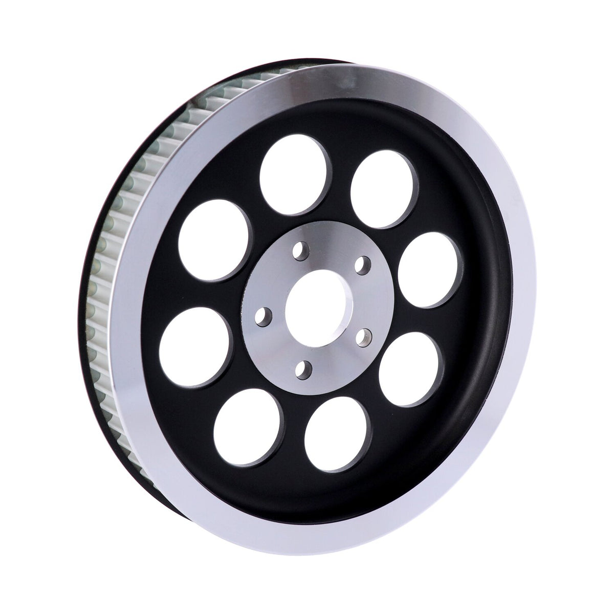 MCS Reproduction OEM style wheel pulley 70t 1-1/2" belt - Black