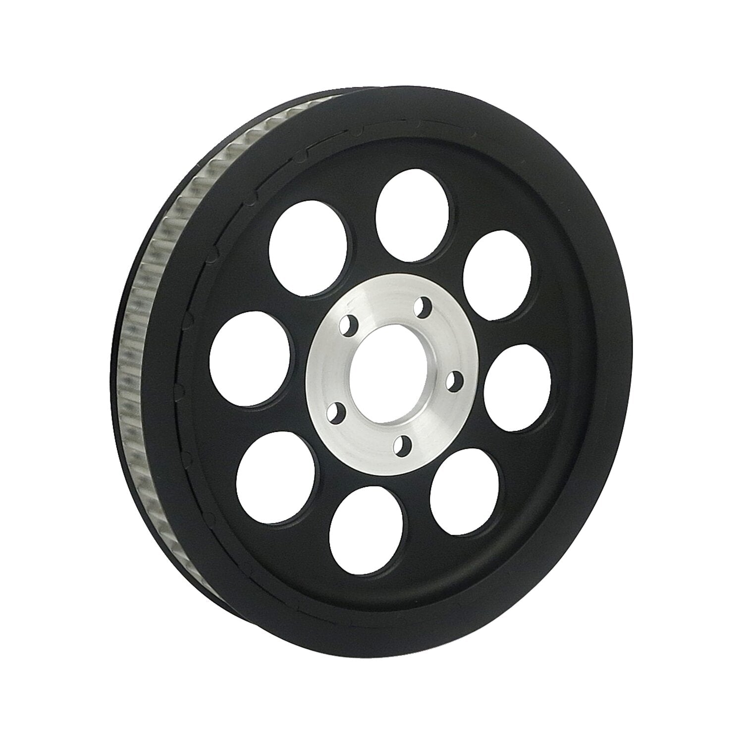MCS Reproduction OEM style wheel pulley 70t 1-1/2" belt - Black