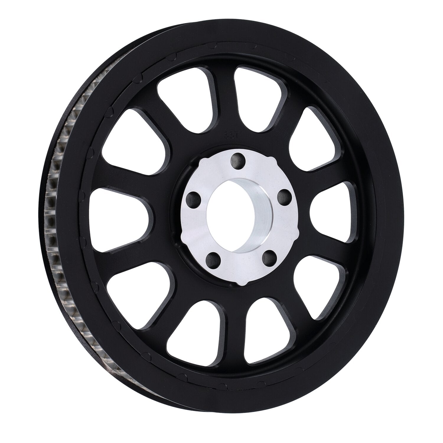 MCS Reproduction OEM style wheel pulley 66t - Black