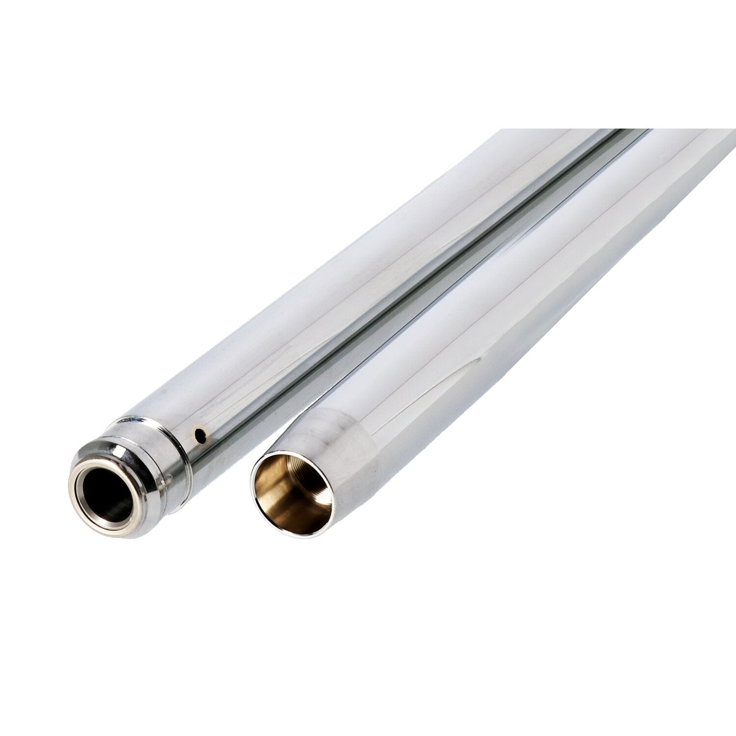 MCS Fork tubes 35mm 25-1/4" - show chrome