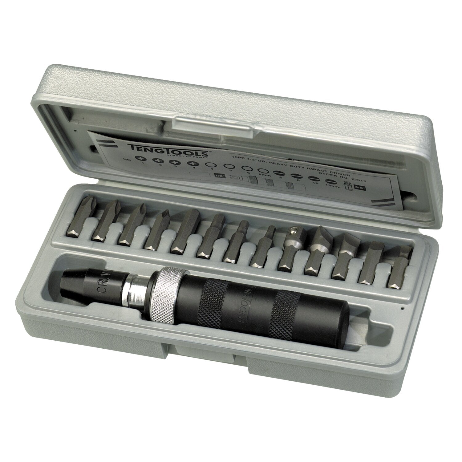 Teng Tools impact screwdriver set