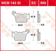 Trw Rsi Series Sinter Off-road Renn Bremsbeläge - Hinten