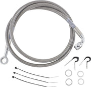 Drag Specialties Edelstahl-Bremsleitungssatz vorne