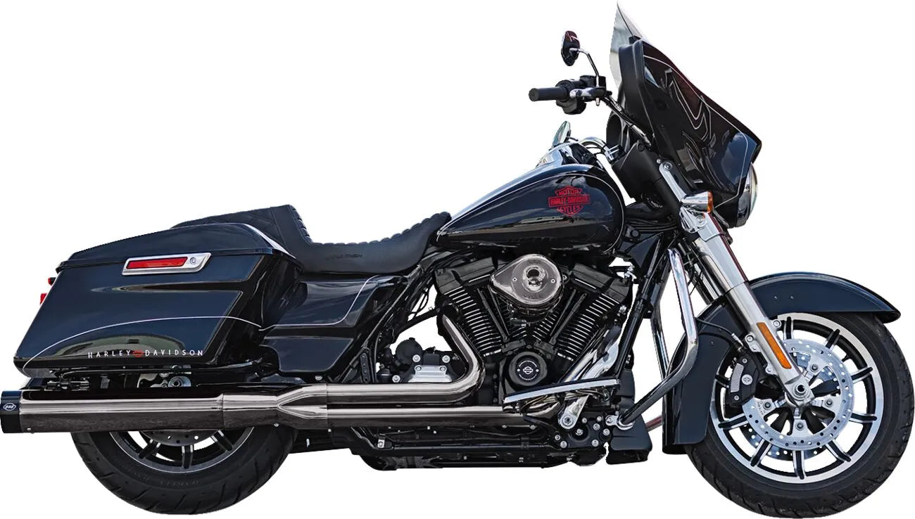 S&S Cycle 2-in-1 Sidewinder Auspuffanlage - Lava Chrome