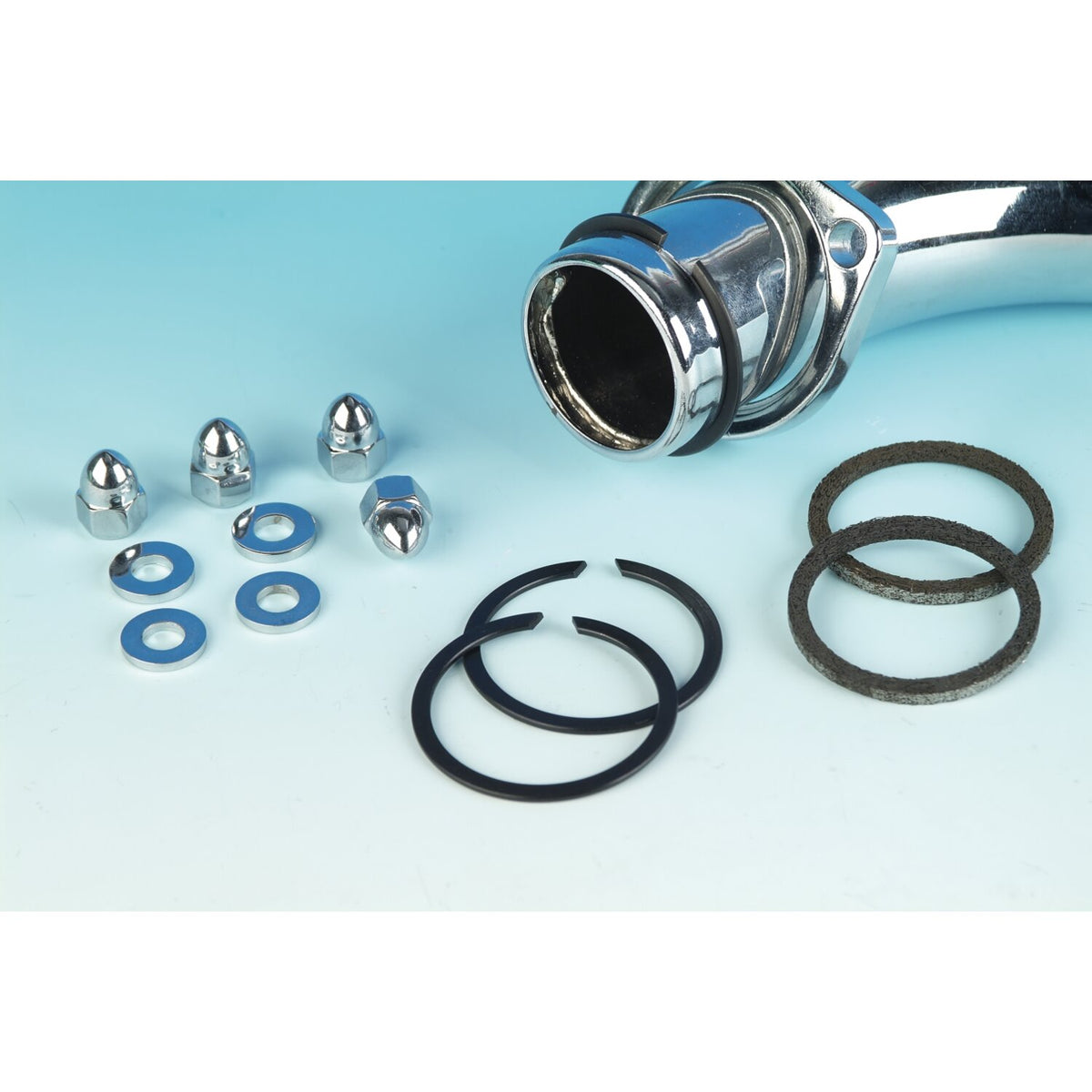 James Gaskets James exhaust gasket & mount kit - Pressed wire gaskets