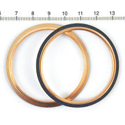 James Gaskets James round copper exhaust gasket set (pr)