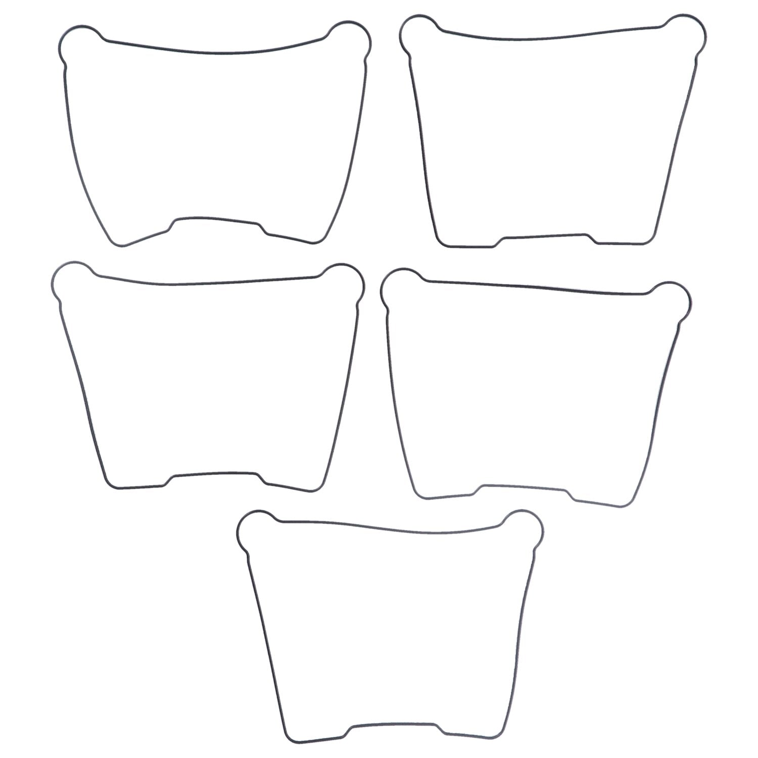 James Gaskets James rocker cover gaskets - Upper/outer