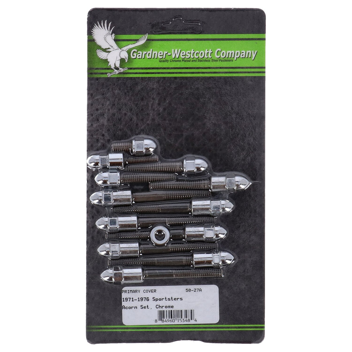 Gardner-Westcott primary cover mount kit chrome acorn