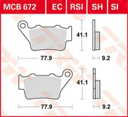 Trw All Round Sintermetall Bremsbeläge