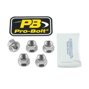 Pro Bolt Stainless Steel Sprocket Nuts - 5 Pack