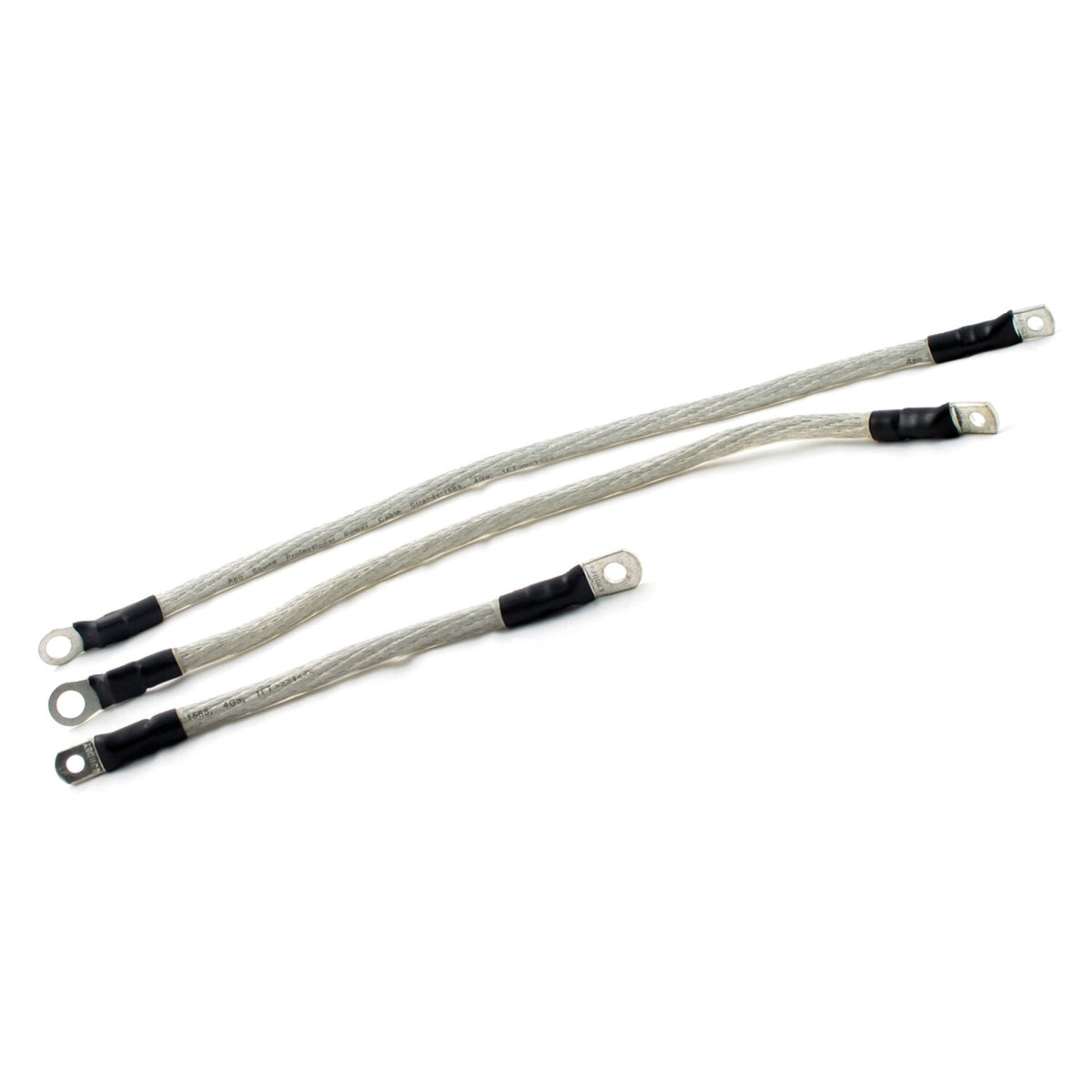 All Balls battery cable kit - Clear - 8" 13" 13"
