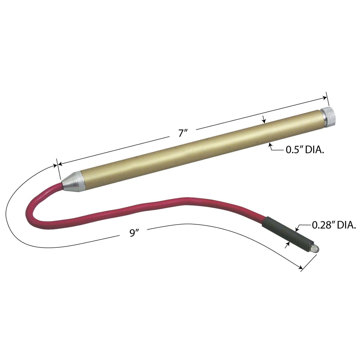 Lisle flexible LED flashlight