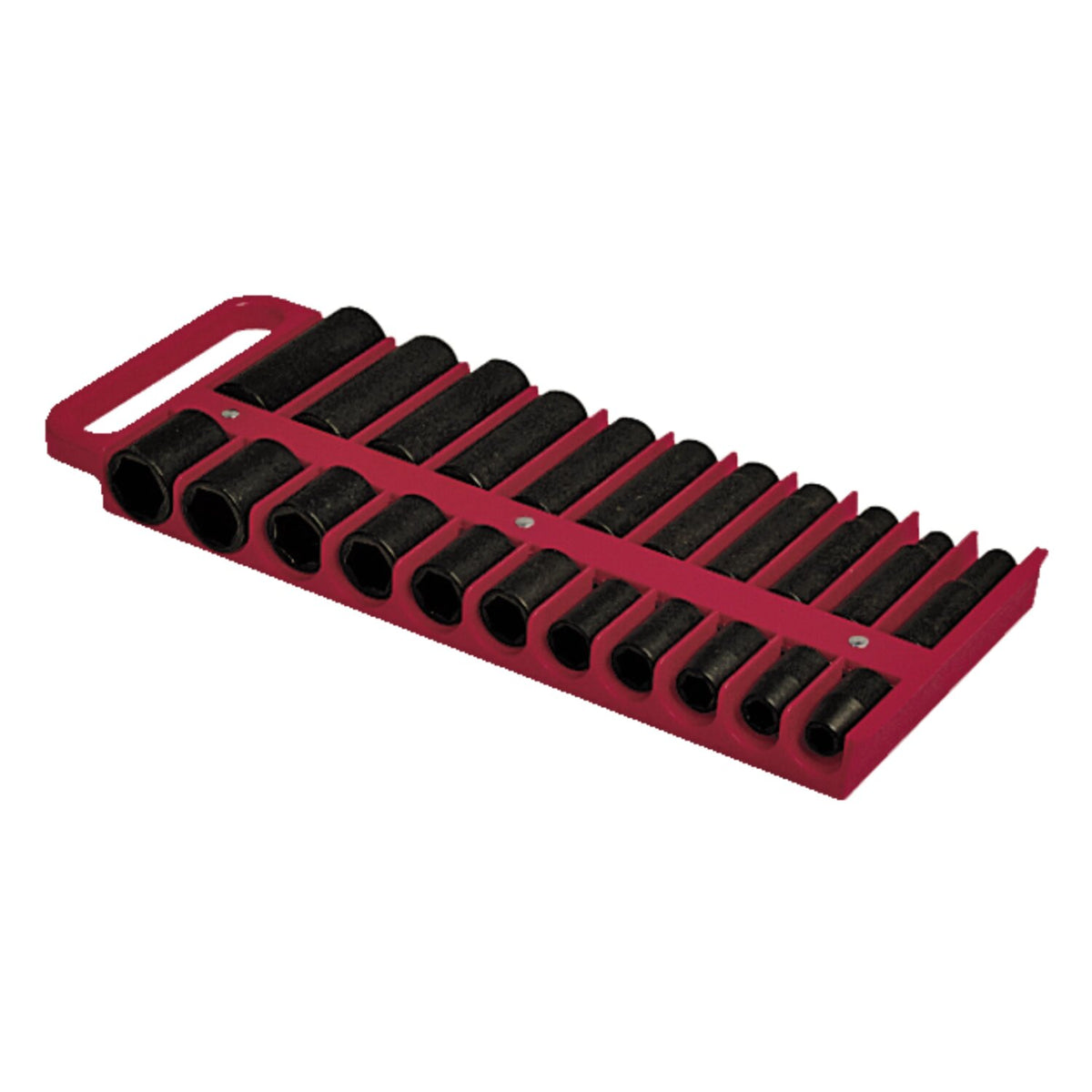 Lisle 1/2" socket holder red