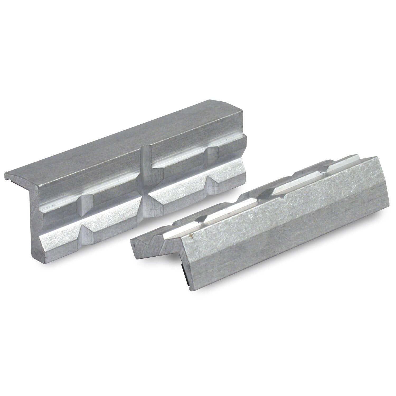 Lisle aluminum cleated vice jaws