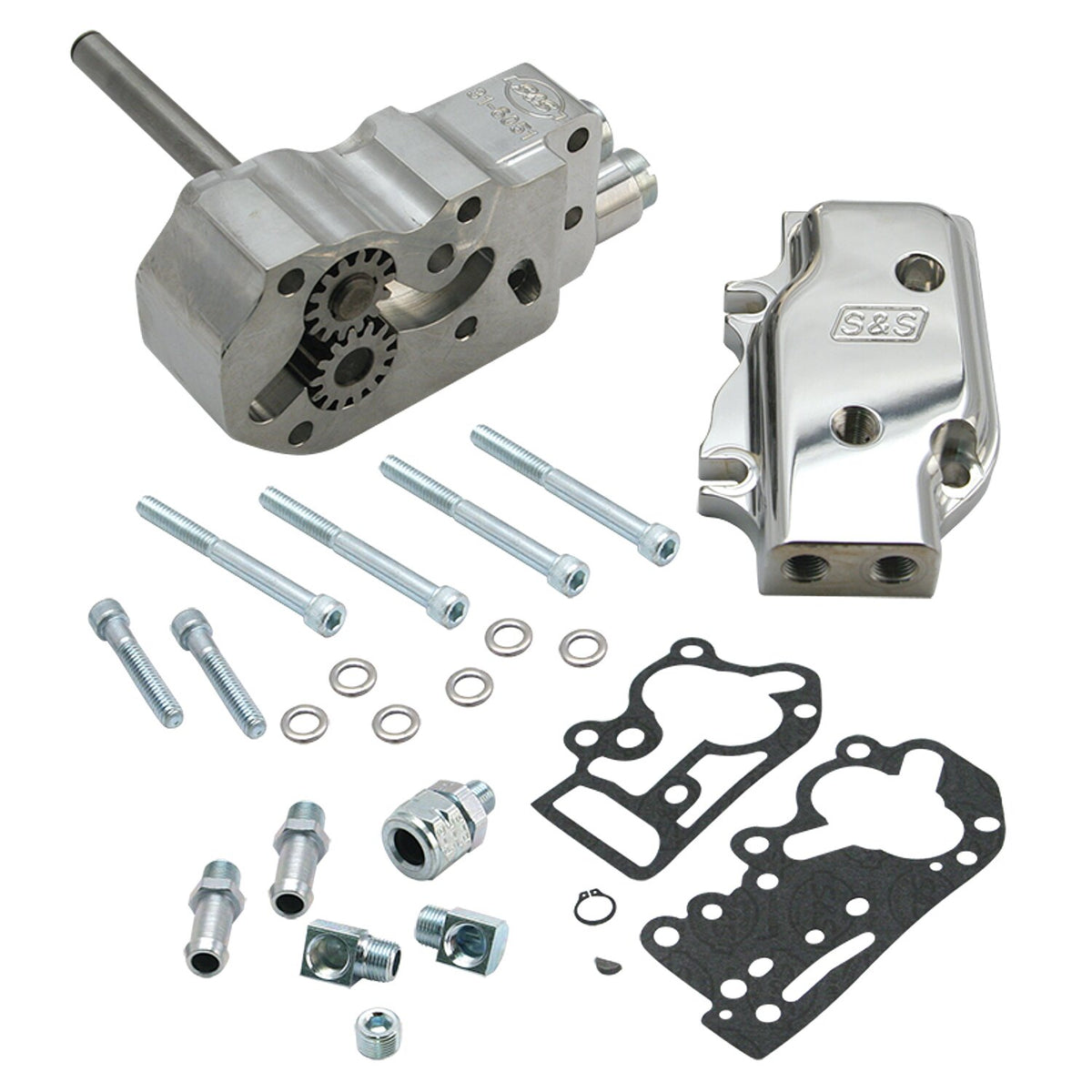 S&S HVHP oil pump kit with gears - Universal cover