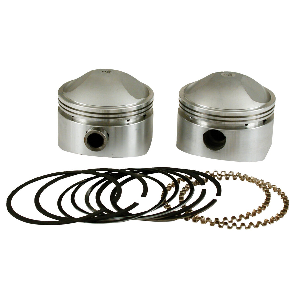S&S 3-7/16" forged stroker piston kit - +.040"