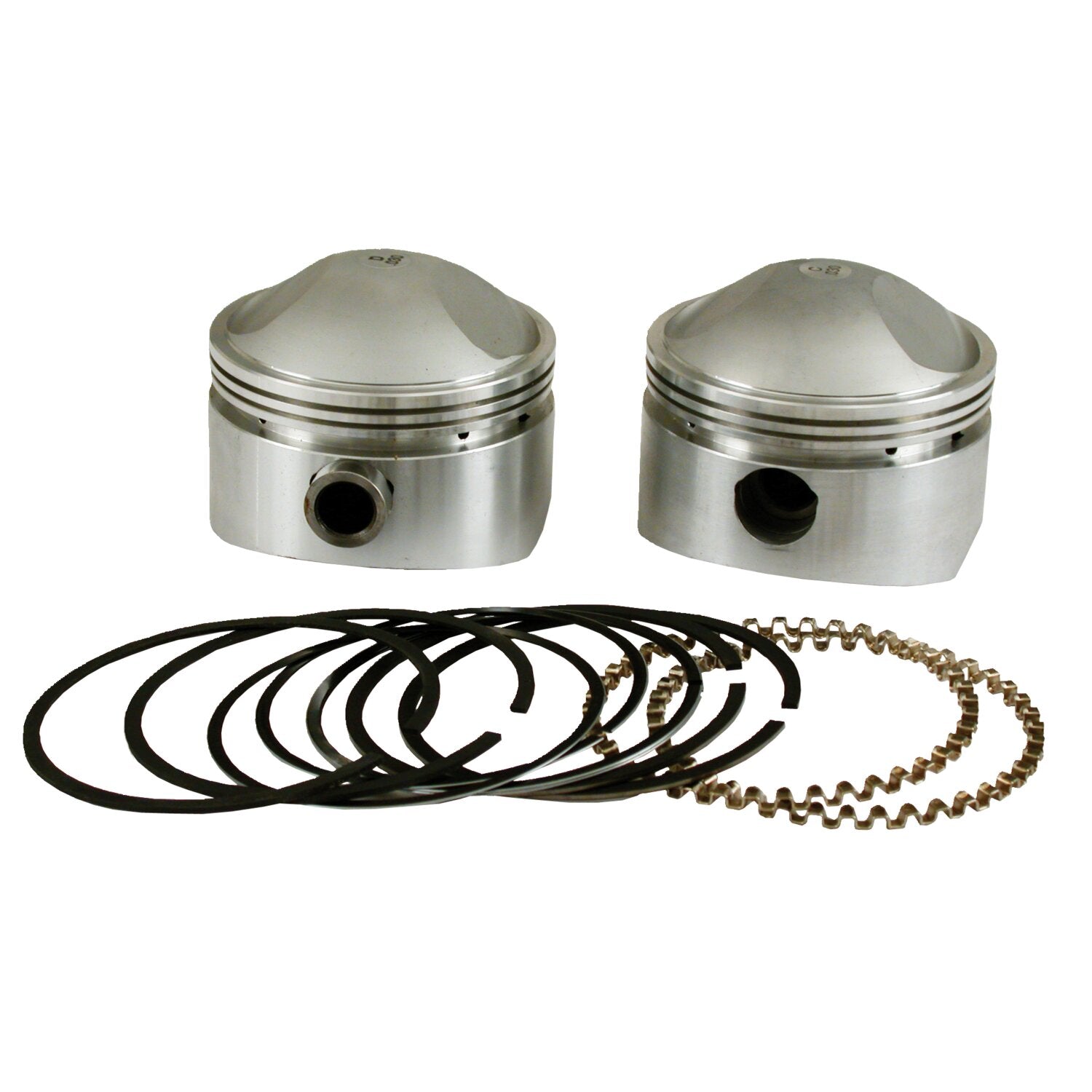 S&S 3-7/16" forged stroker piston kit - +.030"