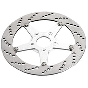 Kustom Tech K-Tech front left brake rotor 11.5" stainless polish center