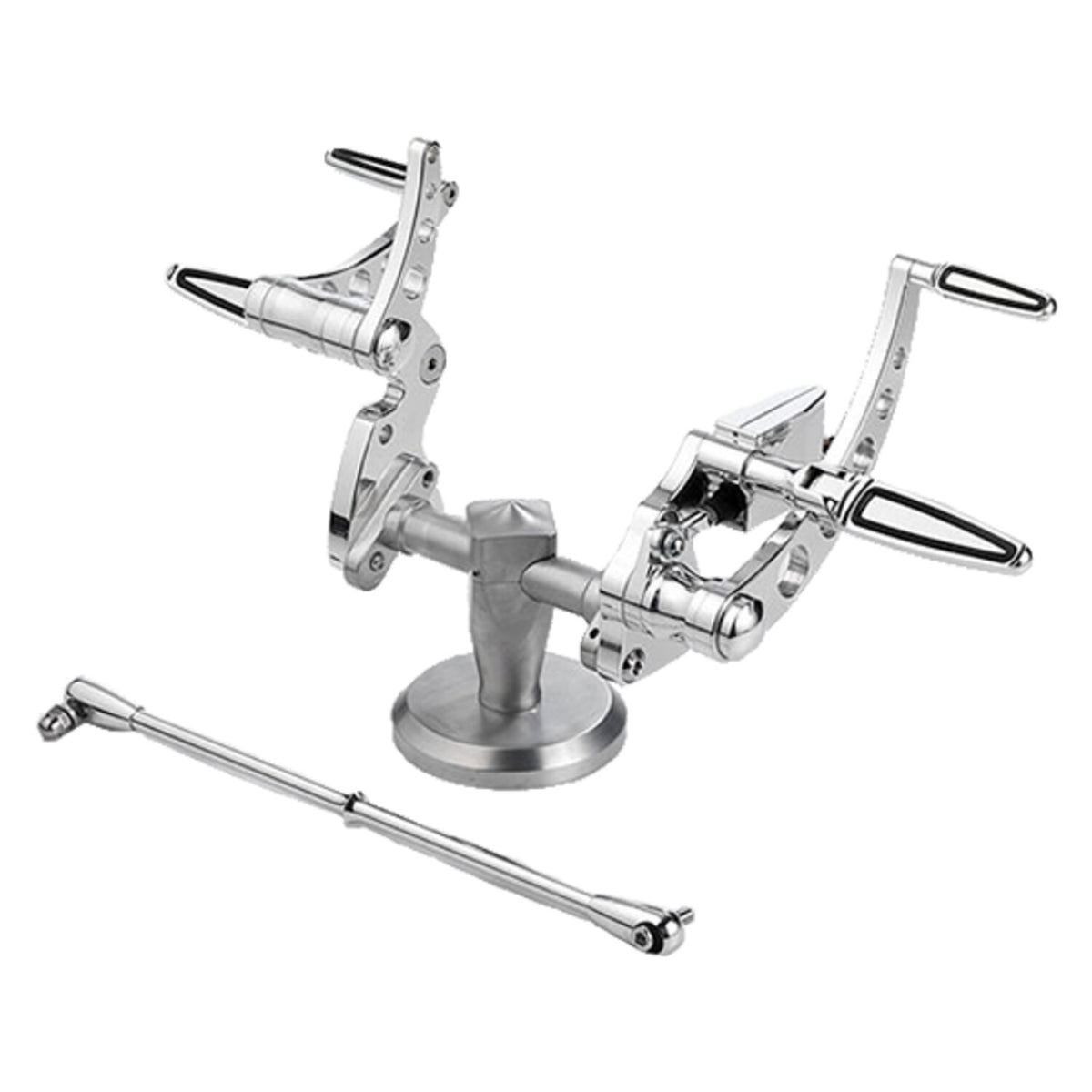 Kustom Tech K-Tech Classic Style forward controls - Polished
