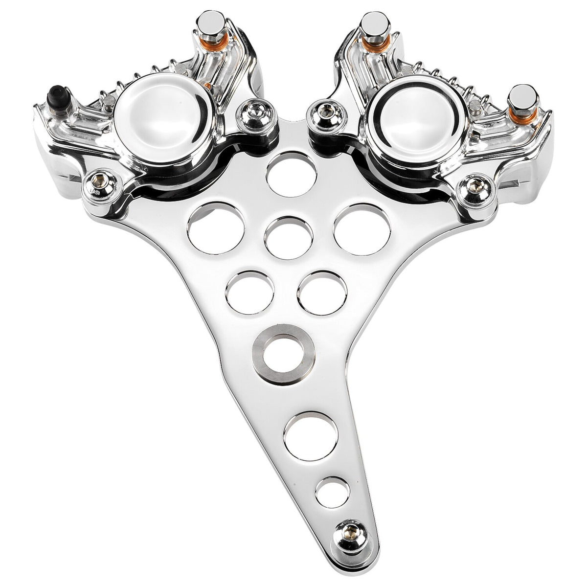 Kustom Tech K-Tech Super Freni rear caliper bracket - Polished
