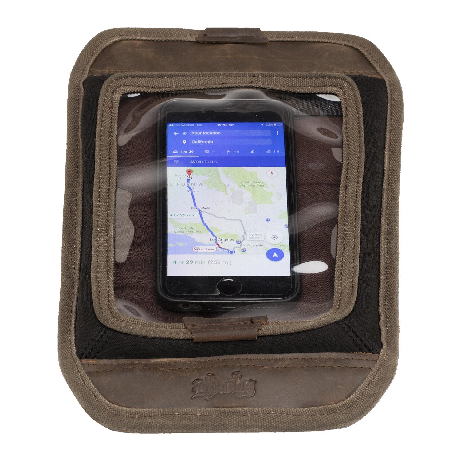Burly Voyager magnetic map tank screen