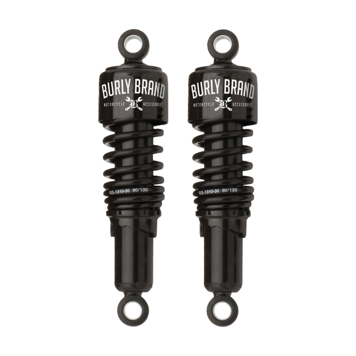Burly Slammer 10.5" lowering shocks - Black