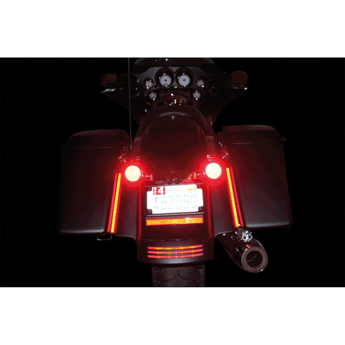Custom Dynamics Mega Plasma Rod 14" Red