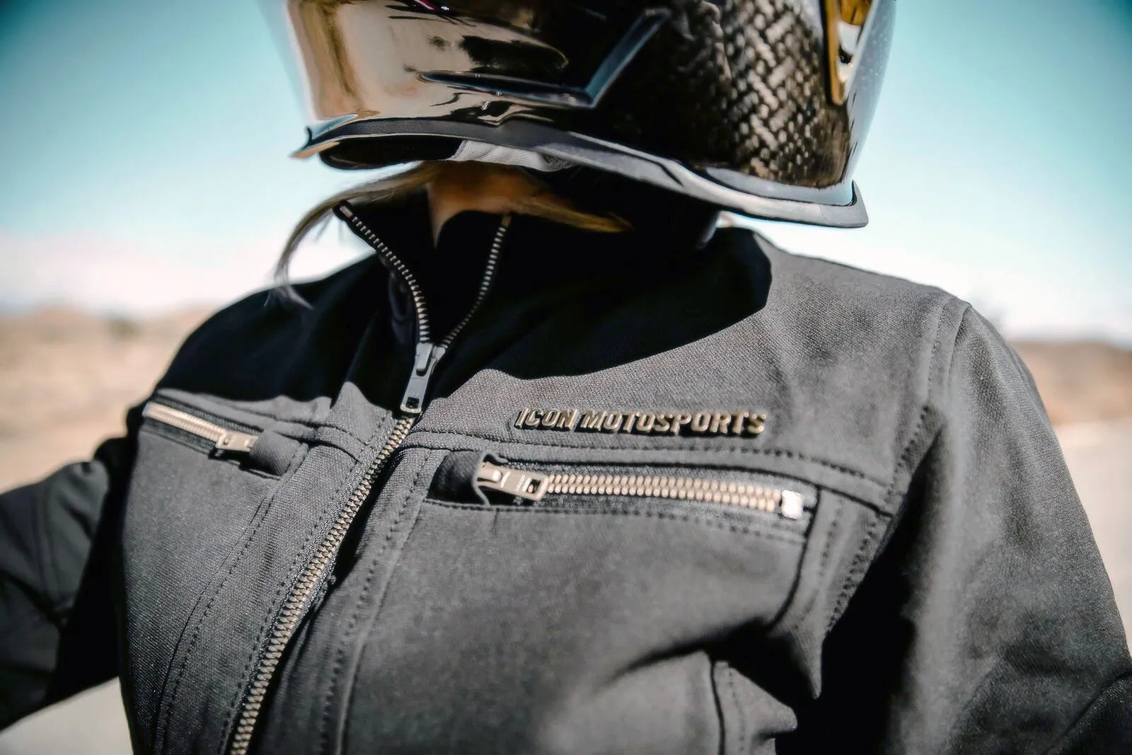 Icon Women's Hella2™ Motorcycle Jacket - Black