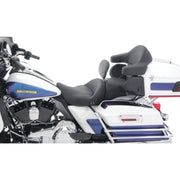 Mustang Super Touring seat - With rider backrest - Heated