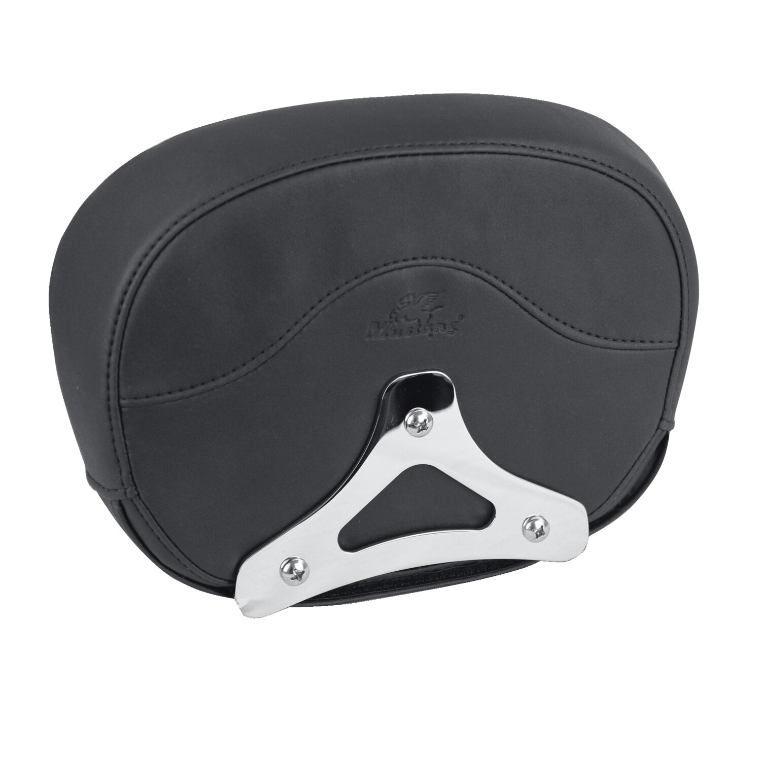Mustang sissy bar back pad - Black - Diamond