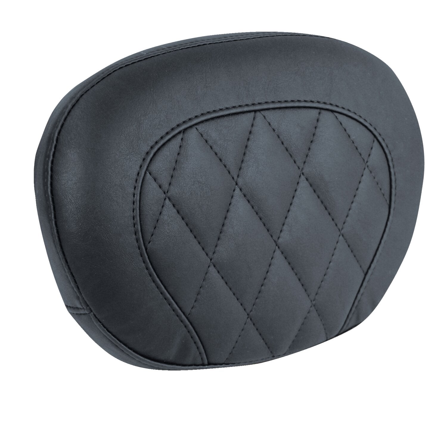 Mustang sissy bar back pad - Black - Diamond